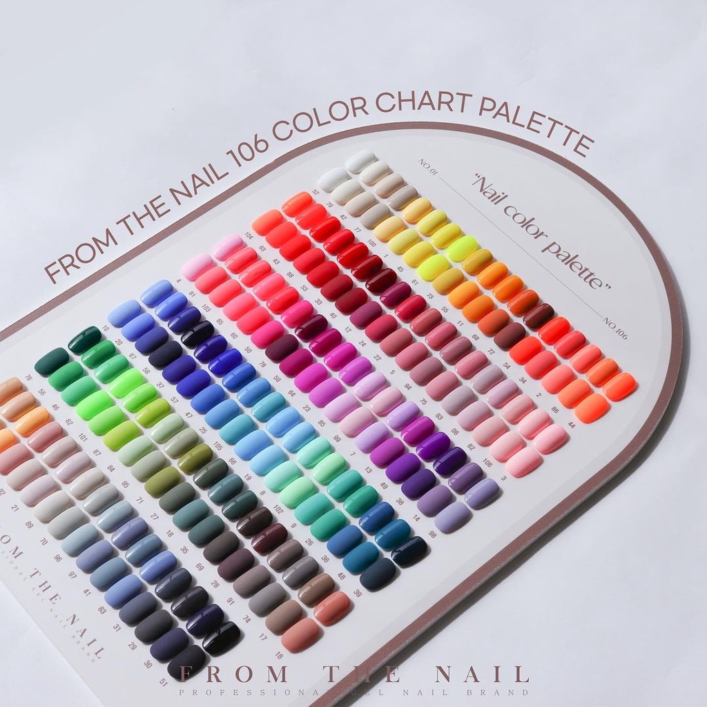 From The Nail Basic Gel Nail Polish (F71-F80) / Korean Gel Polish