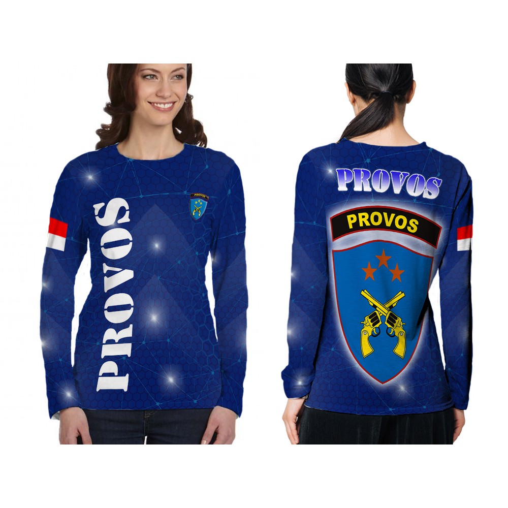 [Riashop] Kaos Provos Lengan Panjang | Kaos Provos Wanita | Kaos Provos