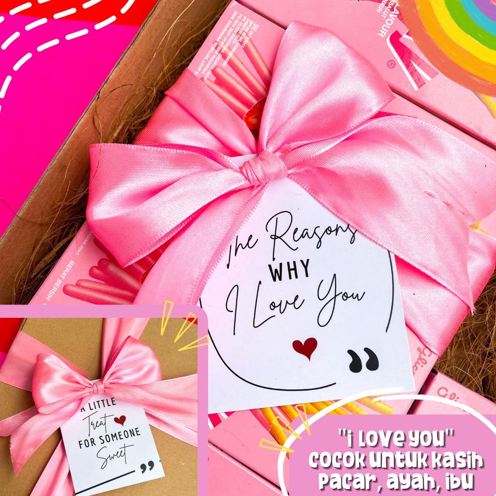 [ COLORFUL PROJECT ] POCKY LOVE ISI 8 | POCKY VIRAL COKLAT PINK MERAH FREE PACKING | POCK SUDAH BENTUK LOVE | KADO PACAR UNIK | KADO MINTA MAAF | KADO CEWEK COWOK GIFT BOX HAMPERS | KADO COKLAT