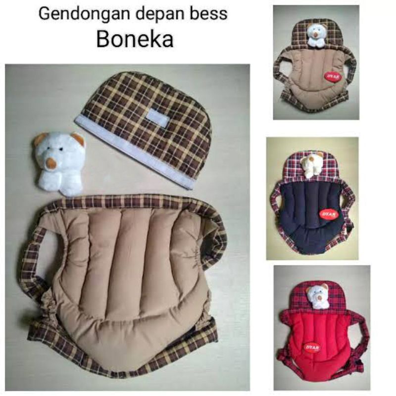 Gendongan Bayi Depan BESS SNI - Gendongan Tipe Hipseat Dengan Senderan Kepala