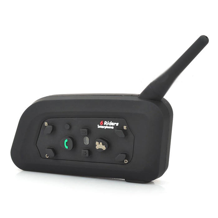Motorcycle Helmet Bluetooth Interphone Headset 1200 Meter - V6 / Bluetooth Inctercom V6