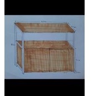 Custom meja 100x40x80