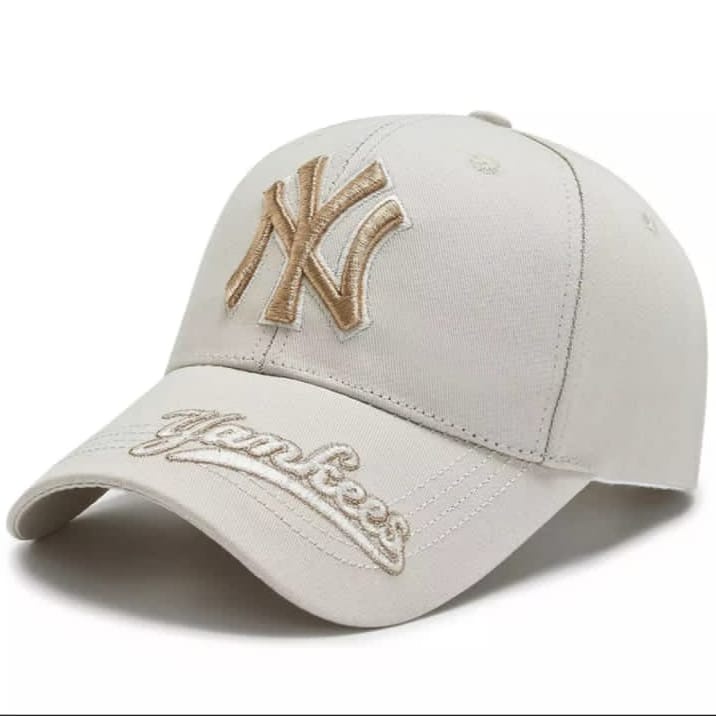 New York Yankees Topi Baseball NY Cap Casual Sport Pria Wanita-2
