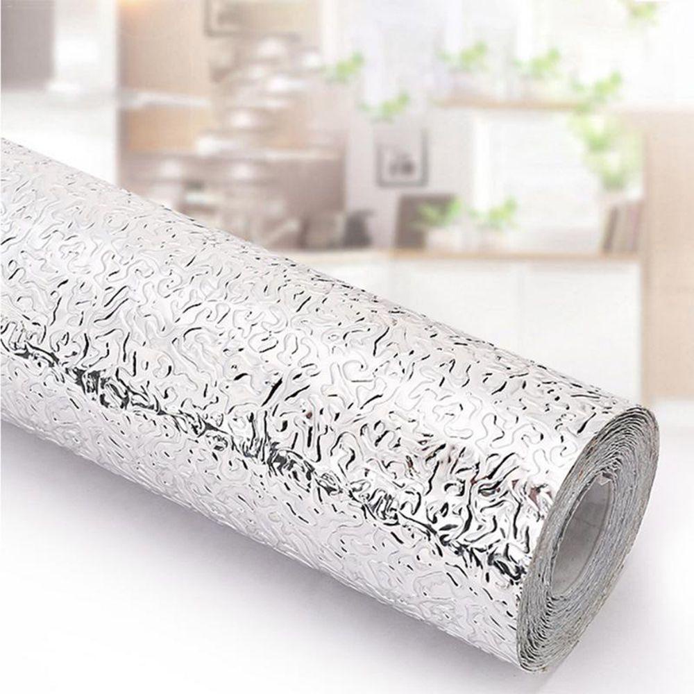 R-FLOWER Aluminium Foil New Wallpaper Kompor Self Adhesive