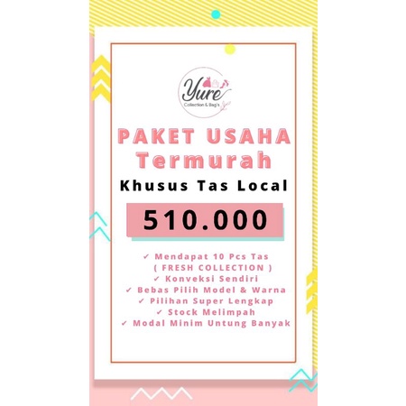 Paket Usaha Tas Termurah 10 TAS - Tas Wanita Grosir Termurah Berkualitas