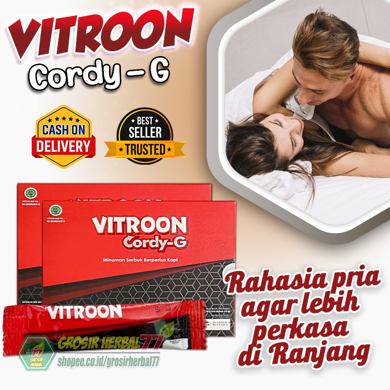 Vitroon Cordy G Minuman Serbuk Penambah Stamina & Vitalitas Pria Dewasa