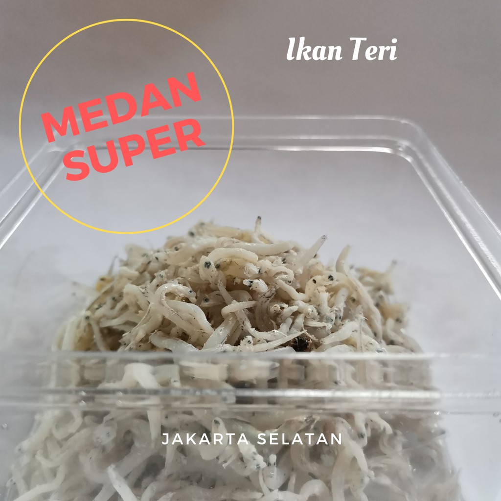 

ikan teri medan 100 gram Kualitas Super No 1