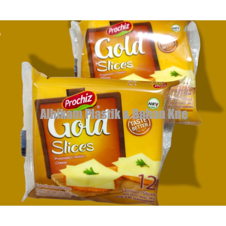 

Prochiz Gold Slice isi 12pcs. Prociz Keju Lembaran