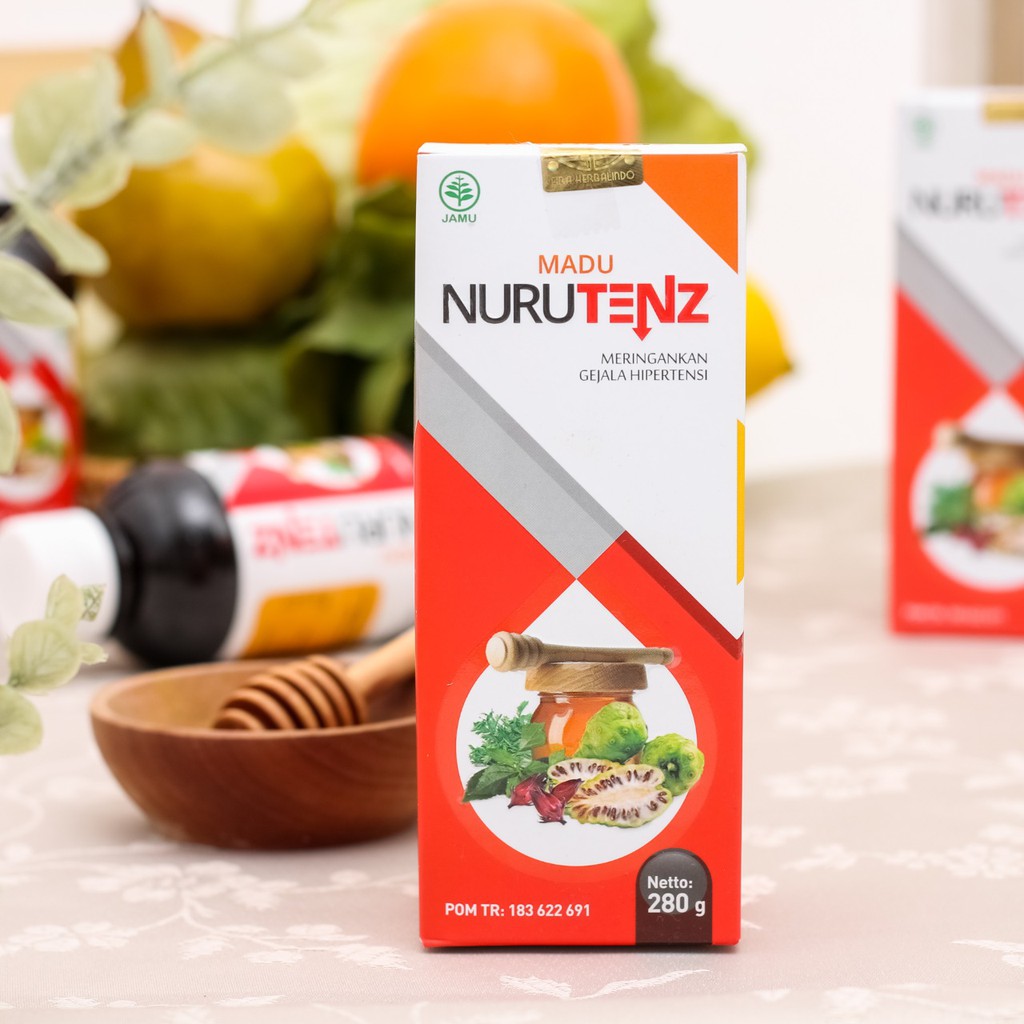 Madu Nurutenz I Madu Nurutens Obat Herbal Alami Penurun Hipertensi Penurun Darah Tinggi Shopee Indonesia