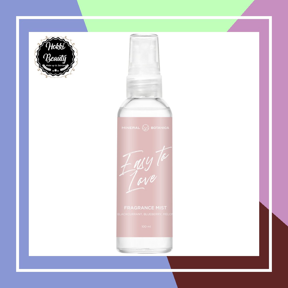 Mineral Botanica Fragrance Season Series - 100ml - MIST EASY TO LOVE - MIST BERRY BLOSSOM - FLORAL - FOREVER - FRUIT BURST - DANCING RAIN