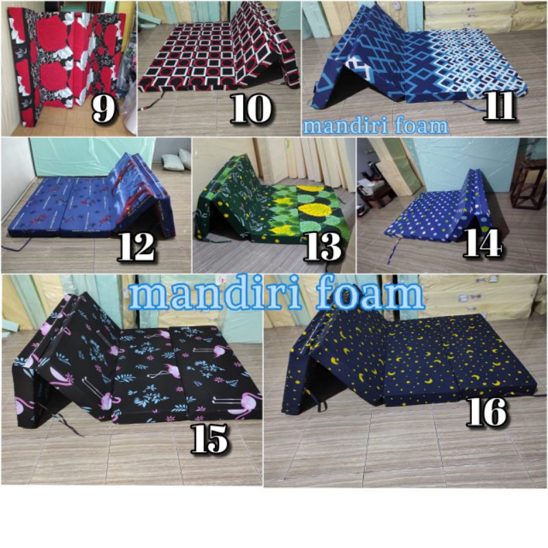 Kasur Lipat GARANSI 10THN   tebal 5 cm SERIM FOAM ORIGINAL