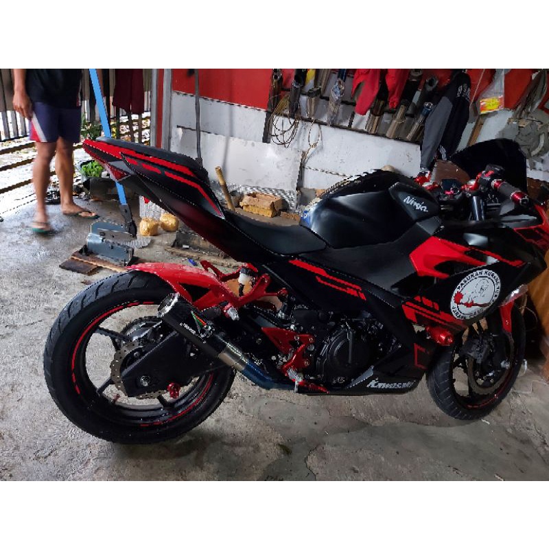 knalpot yakuza for ninja fi/z250/cbr250rr/R25 ( pnp )