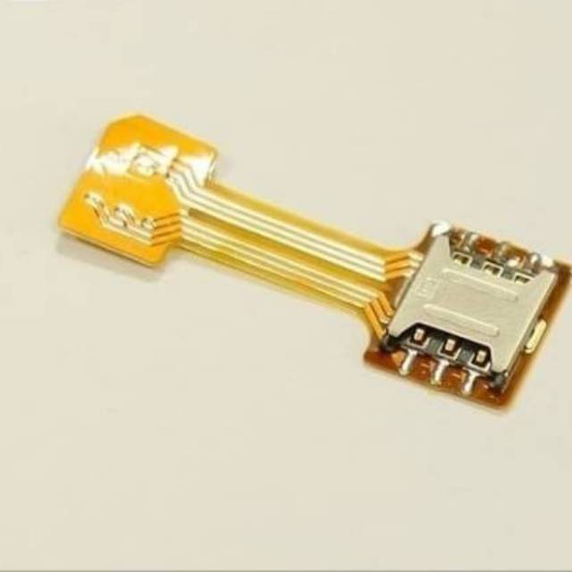 Konektor Konverter Adapter Dual SIM CARD NANO TO NANO HYBRID SIM