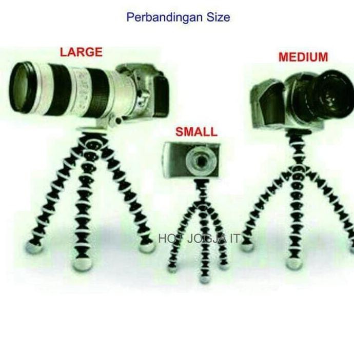 termurah size medium gorilla pod flexible tripod flexible /gorila pod m garansi