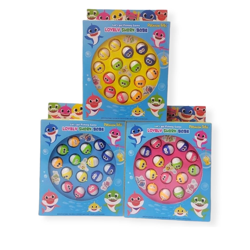 H0118 HAPPY KIDS MAINAN ANAK PANCINGAN IKAN ELEKTRIK FISHING GAME BEBY SHARK PANCINGAN LOVELY SHARK