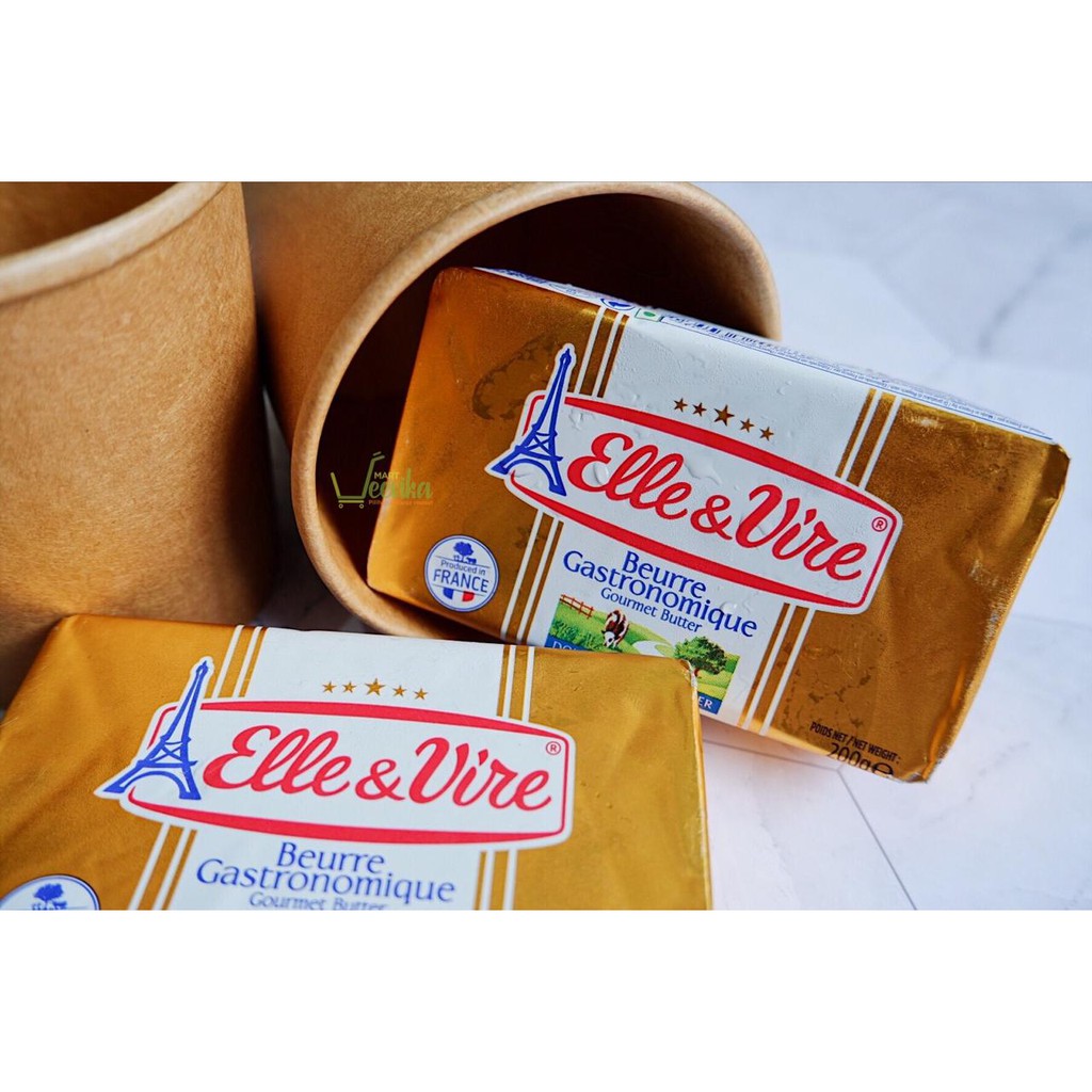 

Elle&Vire Unsalted butter / Salted butter 200gr