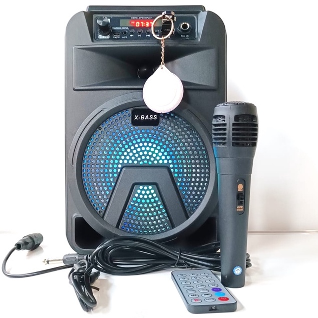 [PROMO TERBARU] SPEAKER BLUETOOTH X-BASS MEREK FLECO SN-3363 RADIO FM/MP3 GRATIS MICROPHONE + REMOTE