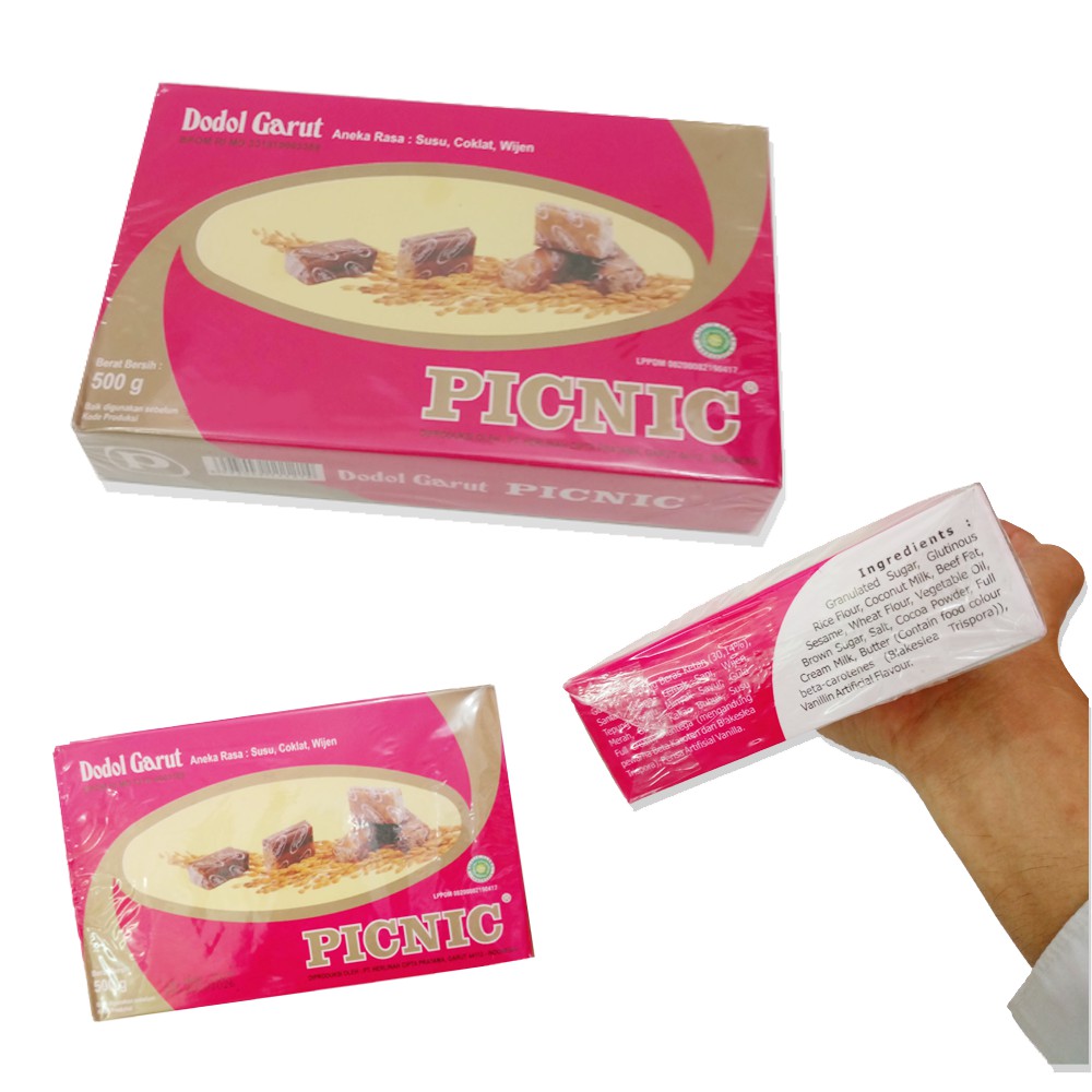 

Dodol Garut Merek PICNIC 250gr
