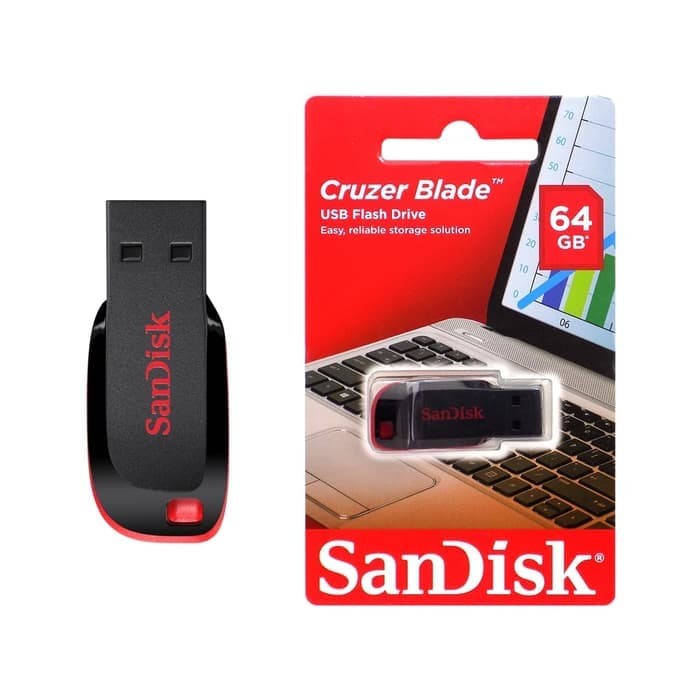 Flashdisk SanDisk Cruzer Blade 32GB Oringinal