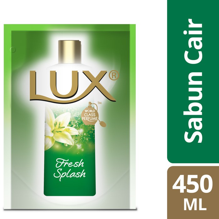 LUX SABUN KECANTIKAN LUX FRESH SPLASH REFILL 450ML Unilever