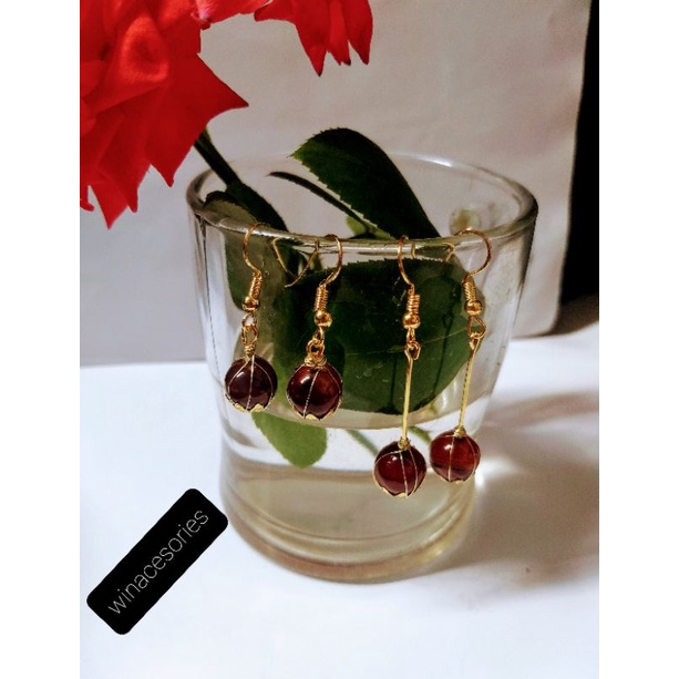 women&quot;s hoop earrings/ anting lilit super