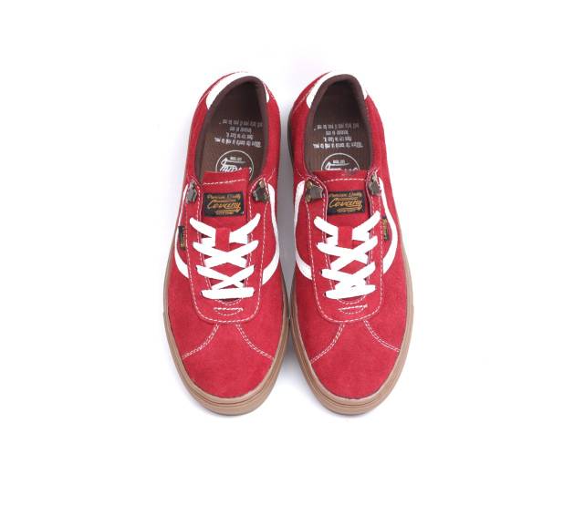 Sepatu Lokal Shoes Local Pride Cevany Ballad Os Low Cut Red Gum