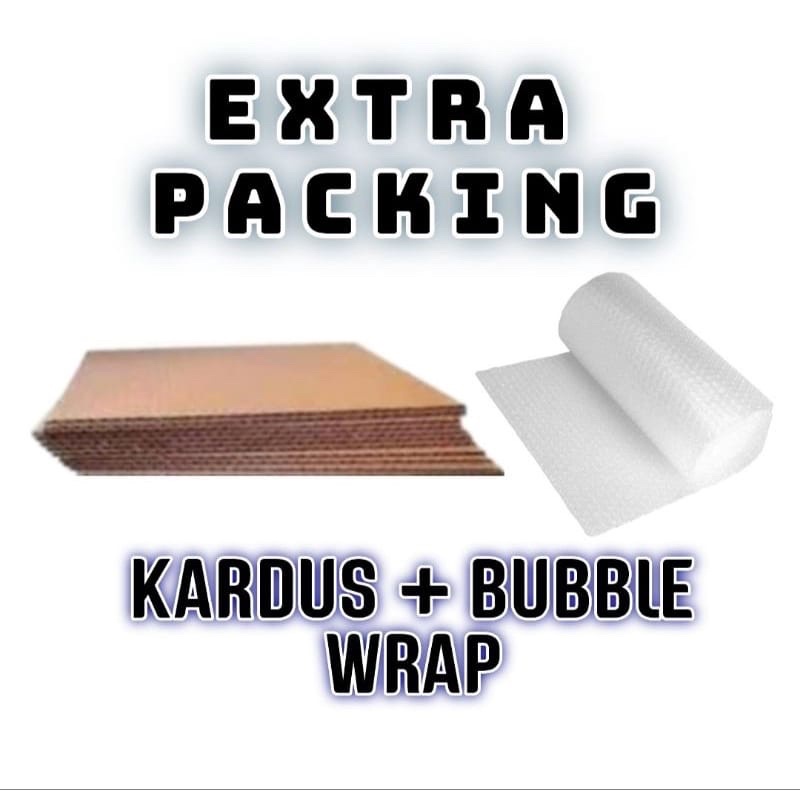 

EXRA PACKING KARDUS DAN BUBBLE WRAP