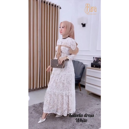 Jual KALEELA DRESS BROKAT PREMIUM | Shopee Indonesia