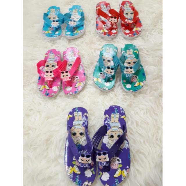 Sandal anak LOL heel hak
