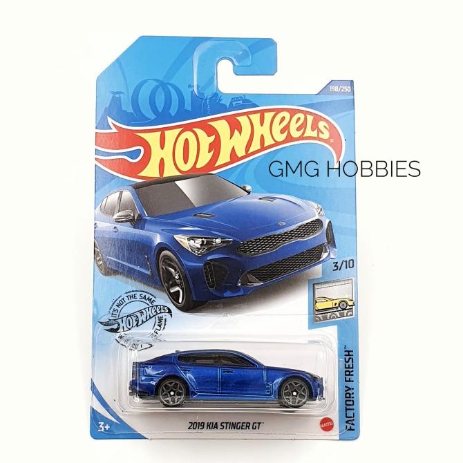 2019 KIA STINGER GT BIRU FACTORY FRESH HOTWHEELS HOT WHEELS DIECAST