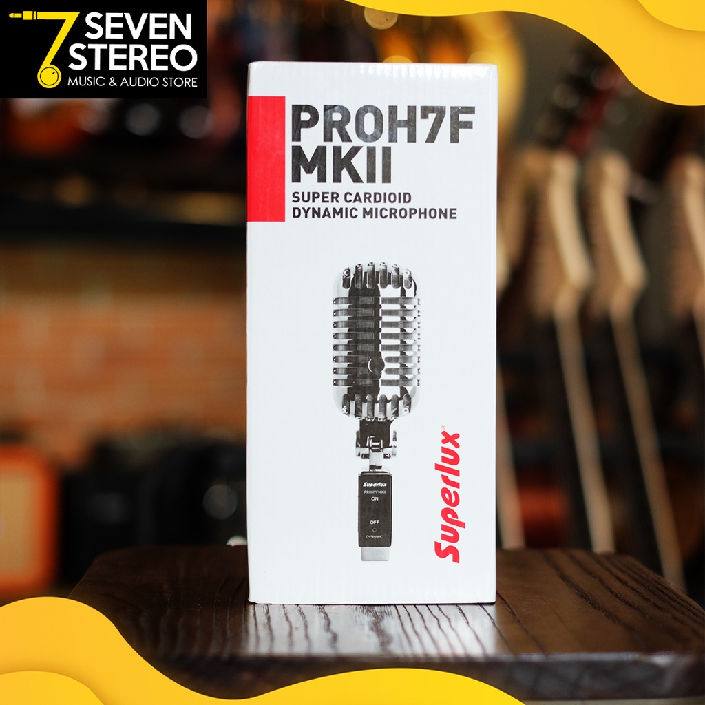 Superlux PROH7F MKII Classic Cardioid Dynamic Microphone