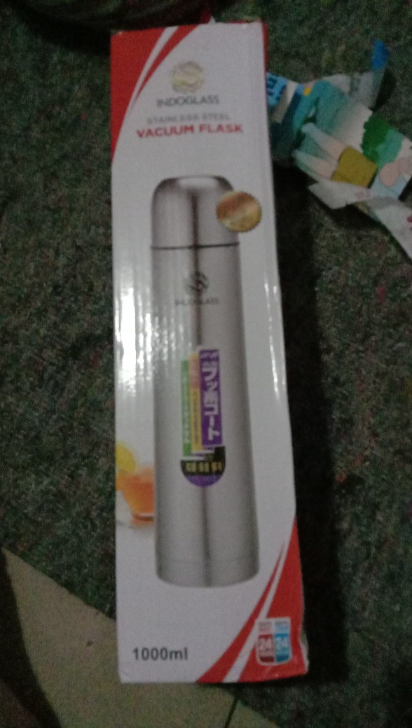 Termos Stainless Steel 1liter (termos Air Panas) Bonus Tas