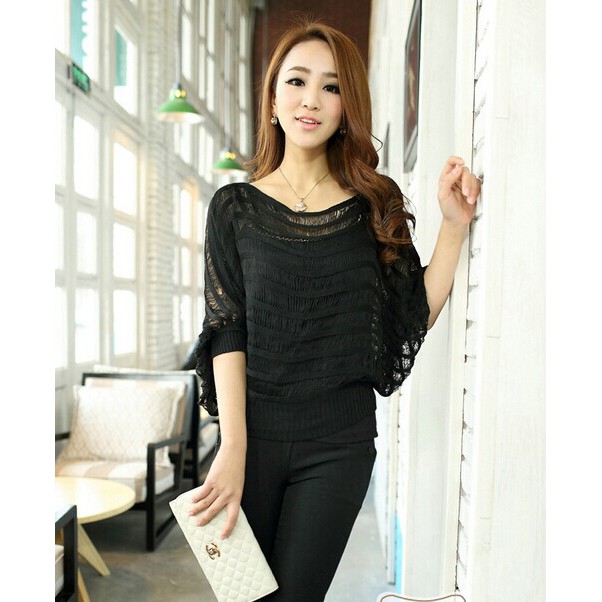 Knitted Blouse Import 192782