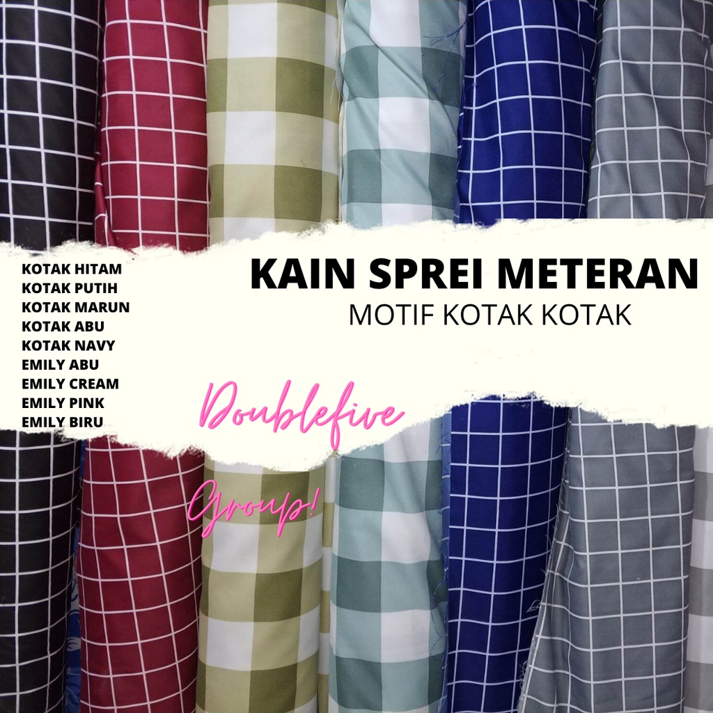 BAHAN KAIN METERAN PER 1 METER MOTIF KARAKTER LEBAR 240 CM BAHAN KAIN POLYMICRO DISPERSE