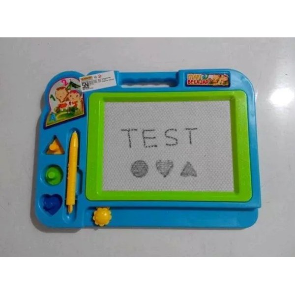 Papan Tulis Magnet BIsa Untuk Drawing Board Mainan Koleksi Anak Kekinian Alat Menulis Mainan Anak