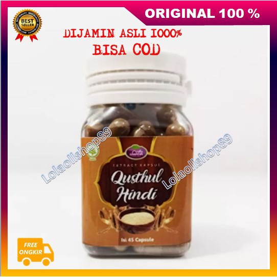 [BISA COD] Qusthul Qustul Qisthul Qistul Qust Qist Quts Al Hindi Kapsul ORIGINAL