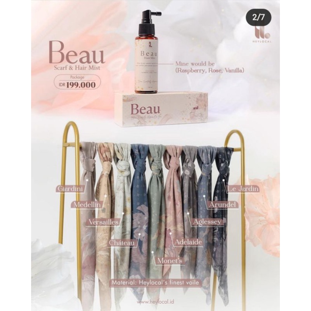 JASTIP Beau Scarf by Heylocal.id/Local.id