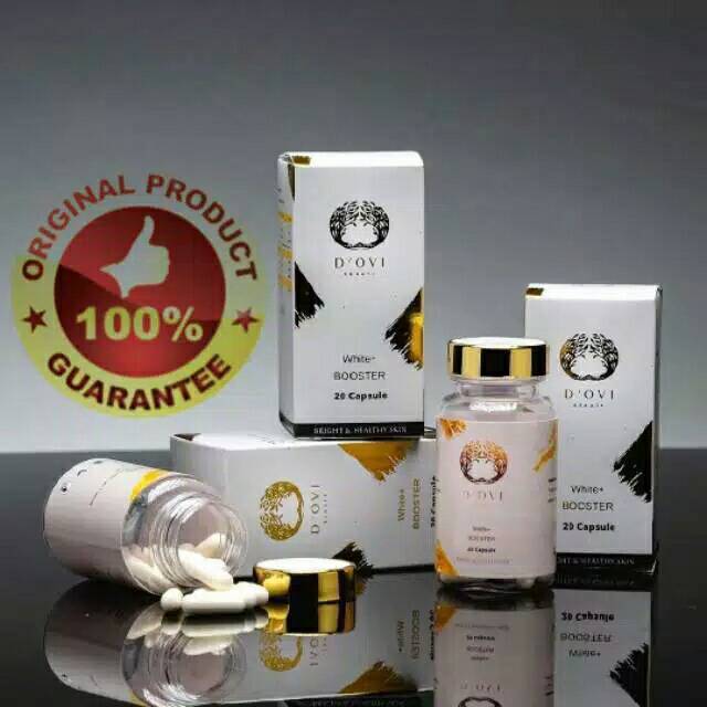 OBAT D'OVI BEAUTY ASLI ORIGINAL - VITAMIN WHITE BOOSTER OVISKIN PEMUTIH