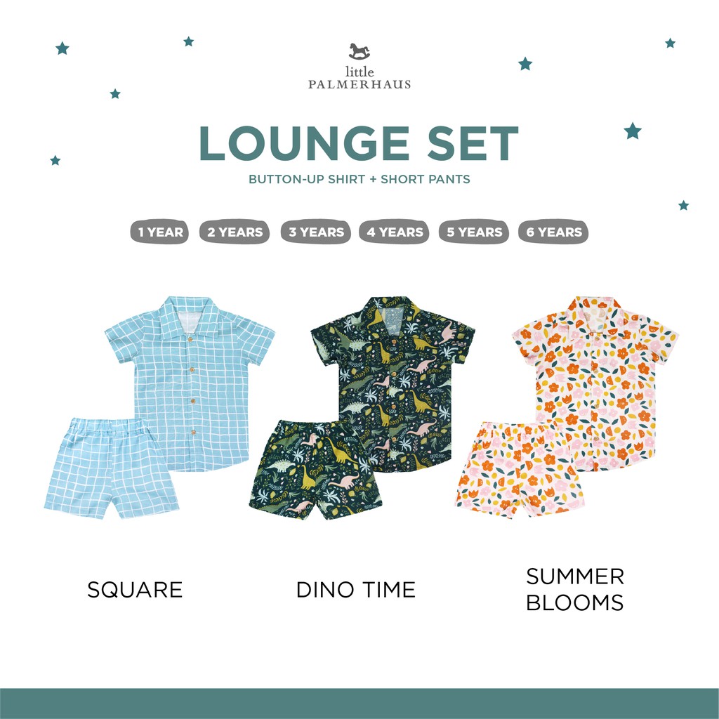 Little Palmerhaus Premium Lounge Wear 1-7 Tahun CBKS