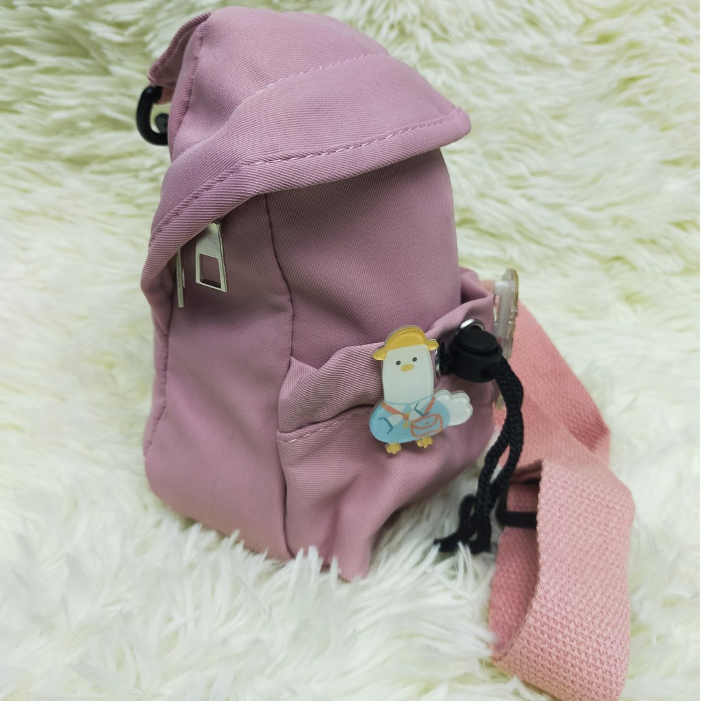 TAS SELEMPANG SLING BAG MINI TUTUP TOPI LUCU IMPOR 8574#