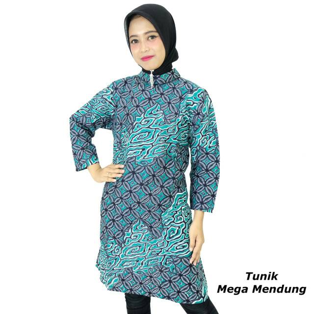 Tunik mega mendung atasan wanita tunik cap