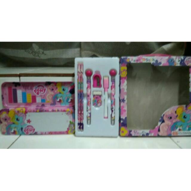 

1 set Alat Tulis LittlePony / Perlengkapan Tulis Anak / Alat Tulis LittlePony