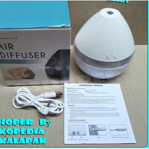 ♦ tungku aroma terapi elektrik 300ml, Aroma Therapy Humidifier diffuser ←