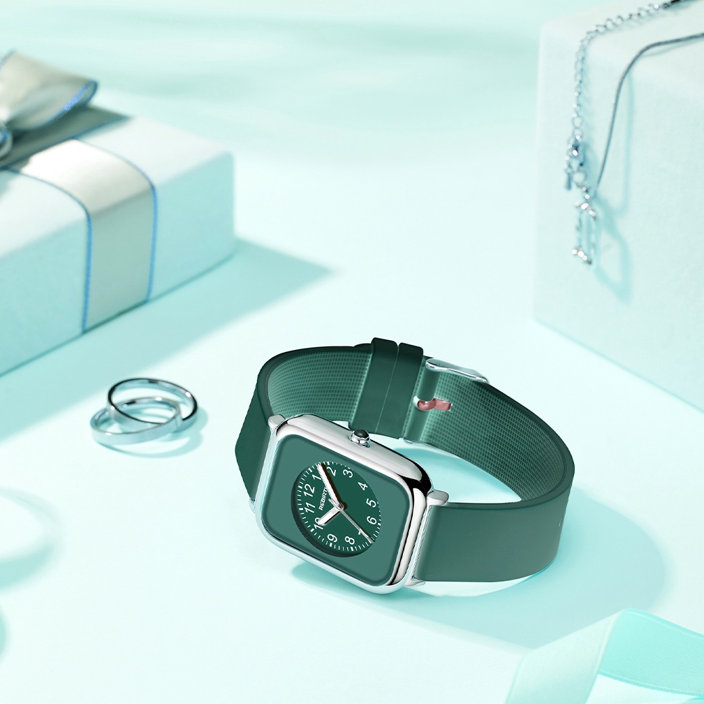 REBIRTH Jam Tangan Wanita Santai Mode Korean Style Tahan Air Kuarsa Jam Tangan Cewek-8