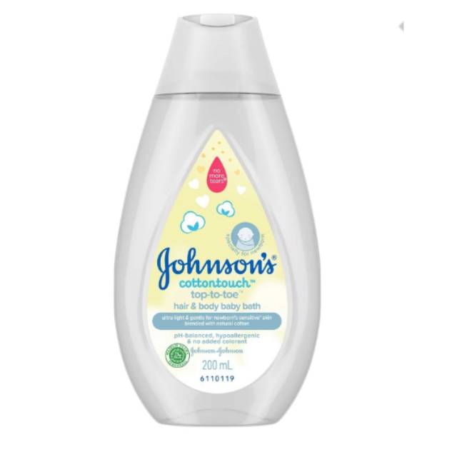 JOHNSON'S COTTON TOUCH Baby BATH (sabun) - 200ml