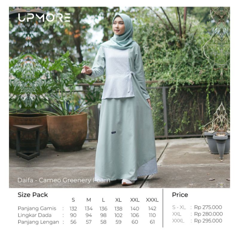gamis upmore daifa s-xl