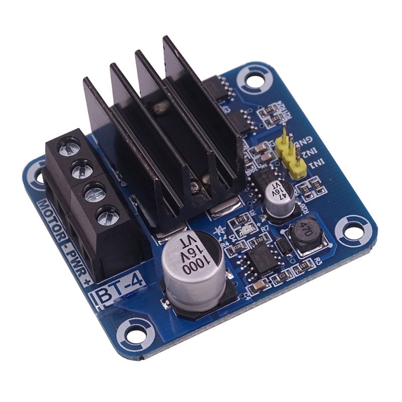 Vivi Modul Motor Drive IBT-4 Semikonduktor Pendingin 50A MOSFET Dan Full Jembatan