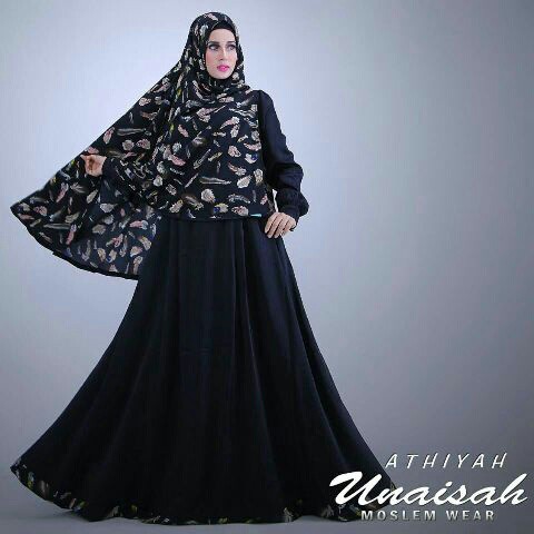 Busana muslim /Syar'i /Gamis murah Unaisah