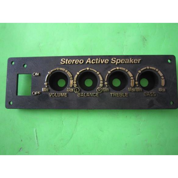 Panel Speaker Aktif 4 potensio plastik volume balance treeble bass sincer02 Segera Beli