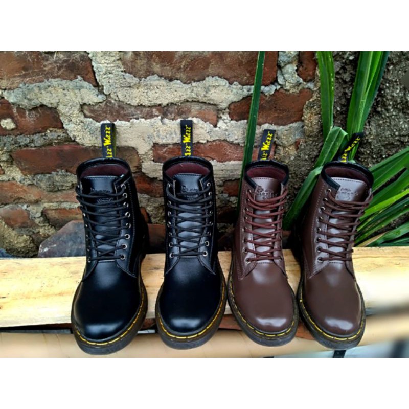 Sepatu Pria Dan Wanita Dr.Martens 8 Hole | Sepatu Boots Dokmar Tinggi Formal,Kerja,,Ukuran 36-44